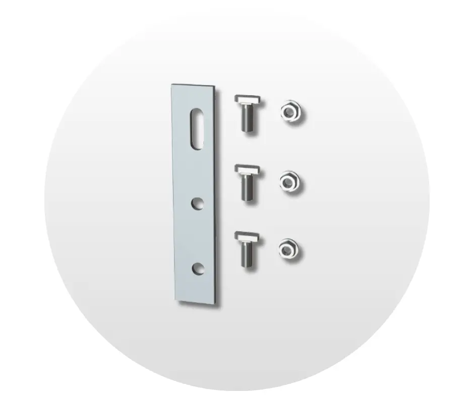 Accesorio de Unión CrossRail Tilt Connector Set K2 Systems. NP: 4000505