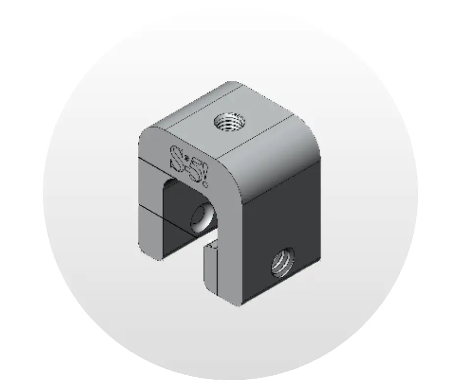 Abrazadera de Módulo S-5-MX Mini, S-5