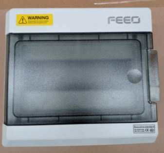Gabinete marca FEEO IP66 para Riel Din 9 pastillas FHVB