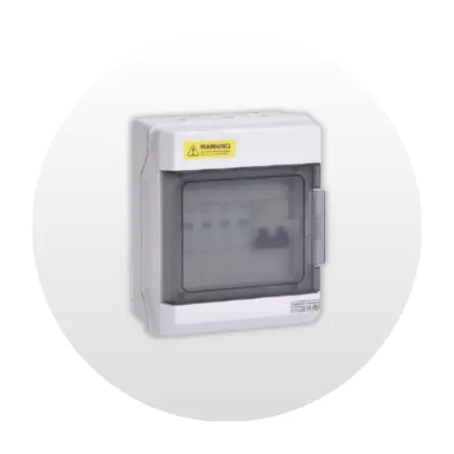 Gabinete Plástico FHVB-4WAY FEEO 4 Espacios - IP65