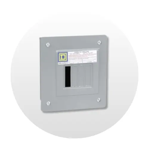 Centro de Carga Square D, QOD4F - 4 Espacios