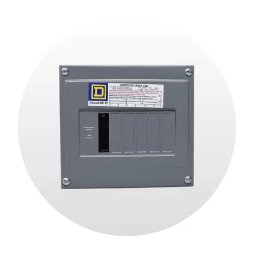 Centro de Carga Square D, QOD6S - 6 Espacios
