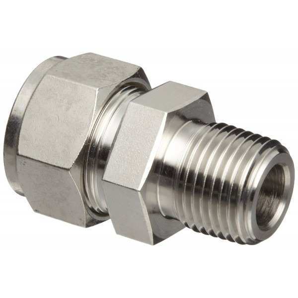Conector glandula de Aluminio Macho 3/4''