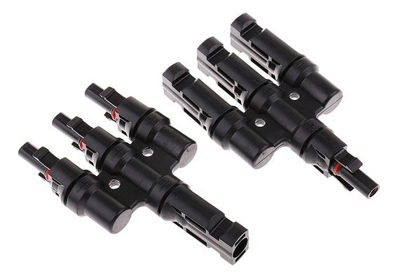 Conector MC4 en T (3 Hembra/1 Macho)