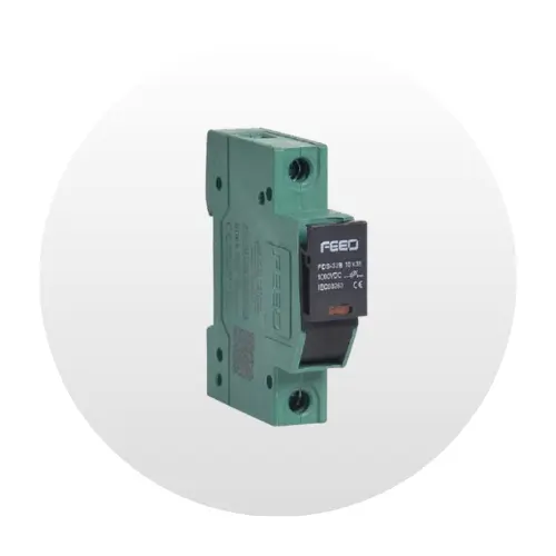Portafusible Rail Din FEEO, FDS-32 1000V