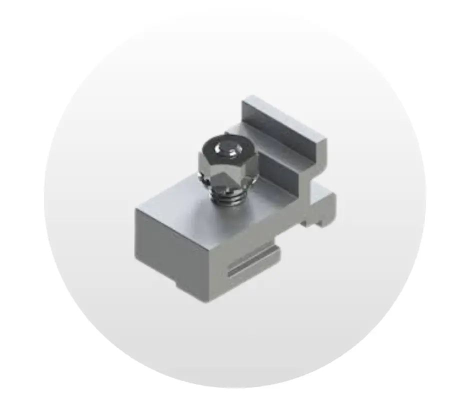 Accesorio de Unión Beam Clip Assembly Unirac. NP: A1BC102