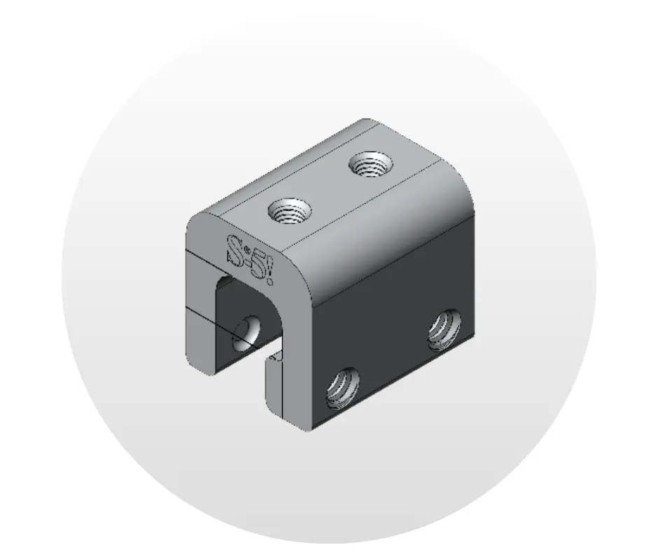 Abrazadera de Módulo S-5-MX, S-5