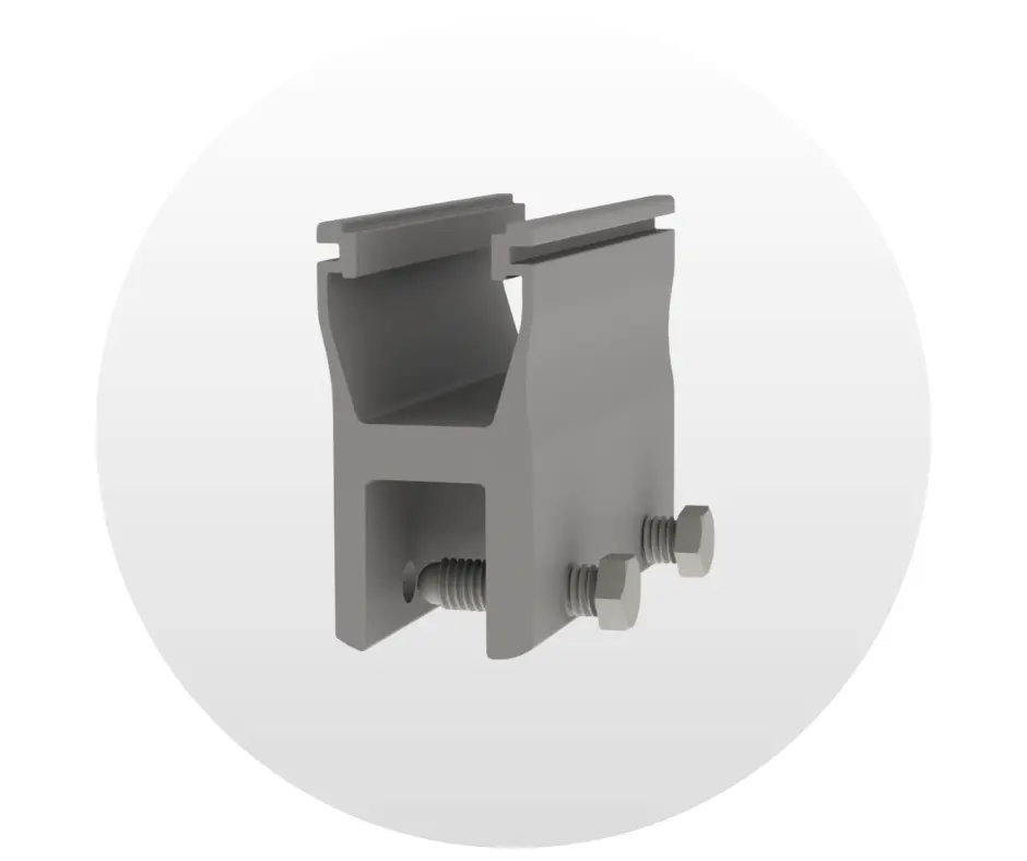 Accesorio de Anclaje Standing Seam Rail-less, Kit, Mill K2 Systems. NP: 4000532