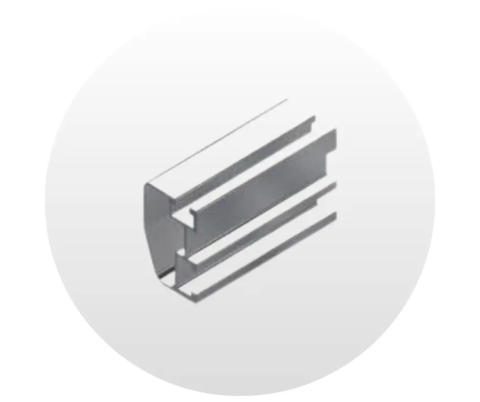 Riel de Montaje Ascender Rail 185'' Mill Unirac. NP: A1R185M