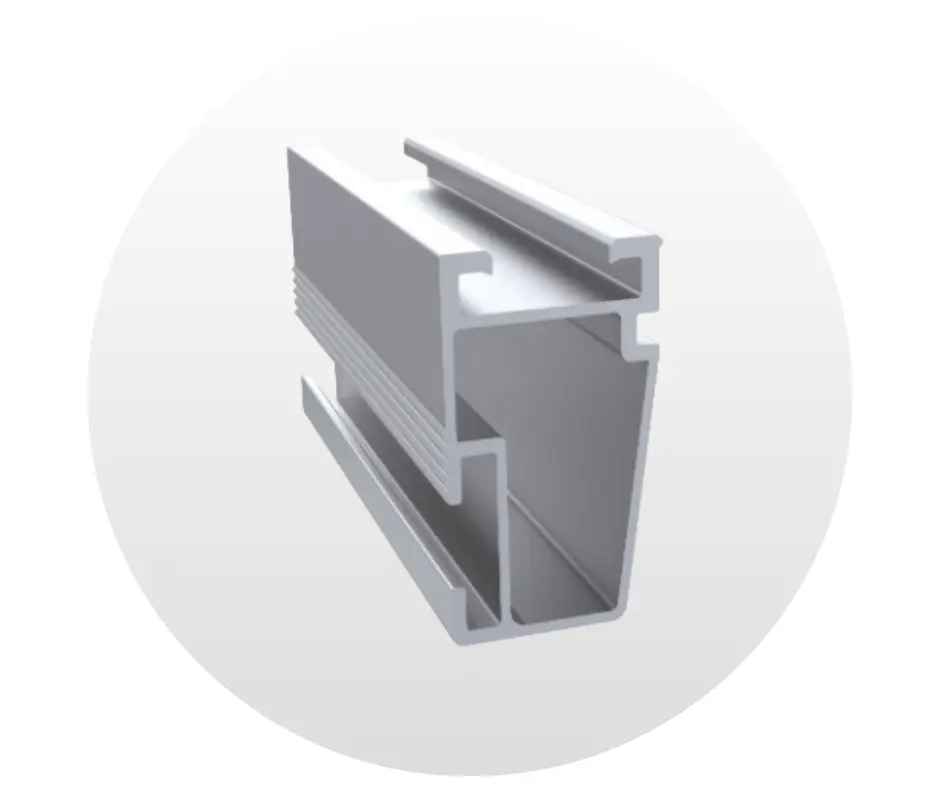 Riel de Montaje NXT-RX-4200 Aluminext. NP: NXT-RX-4200