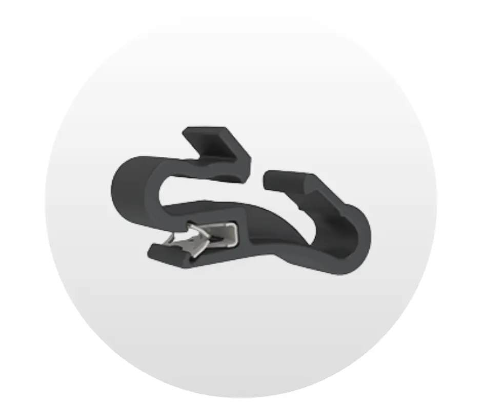 Accesorio de Cable K2 4 Wire Dragon Clip, Set K2 Systems. NP: 4000400