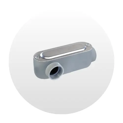 Condulet Tipo LR75 3/4 Aluminio 