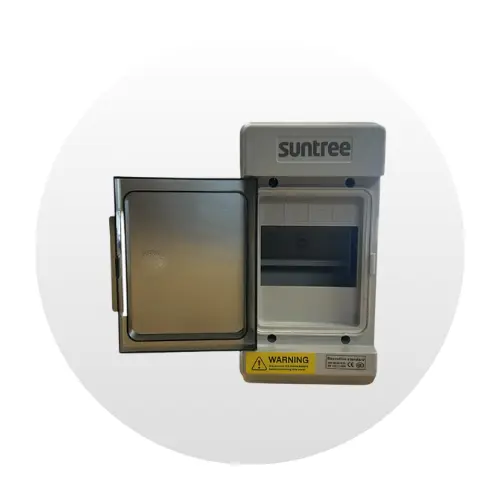 Gabinete Plástico PMH4PN Suntree 4 Espacios - IP65