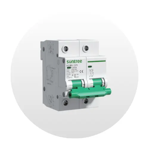 Interruptor Termomagnético Suntree, 100A - 400VAC - 3P, SCB8-125