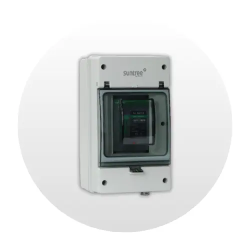 Gabinete Plástico SHXC-250PV Suntree 2 Espacios - IP40