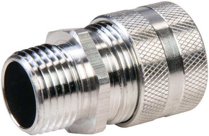 Conector glandula de aluminio Macho 1/2''