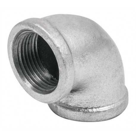 Codo galvanizado 1 1/2'' a 90