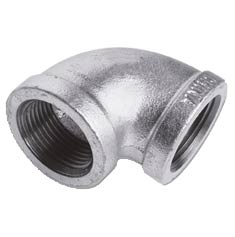 Codo galvanizado 1 1/4 a 90