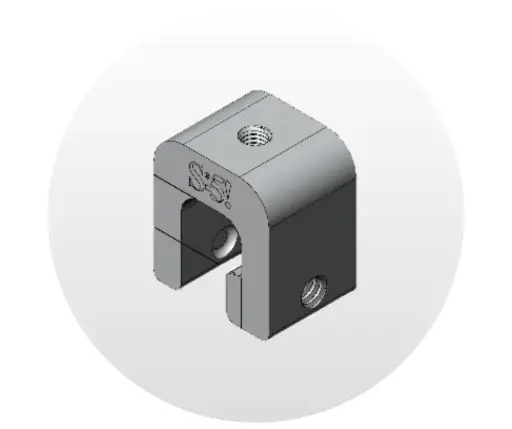 [P-06-00015-01] Abrazadera de Módulo S-5-MX Mini, S-5