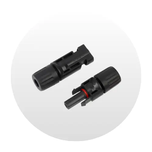 [P-07-00001-01] Conector Fotovoltaico Estándar MC4, USFULL MC4 4 mm - Macho