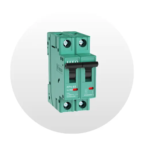 [P-07-00014-01] Interruptor Termomagnético FEEO, 16A - 800VDC - 2P, FPV-63