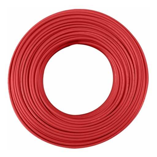 [P-07-00062-01] Cable THW Calibre 10 Color Rojo Indiana