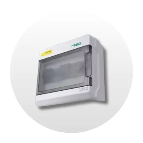 [P-07-00093-01] Gabinete Plástico FHVB-9WAY FEEO 9 Espacios - IP65