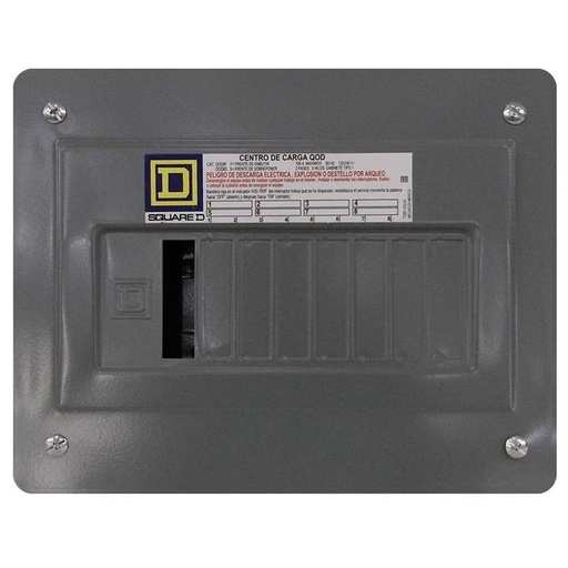 [P-07-00121-01] Centro de carga 8 circ. 2F 3H 120/240V Zapatas