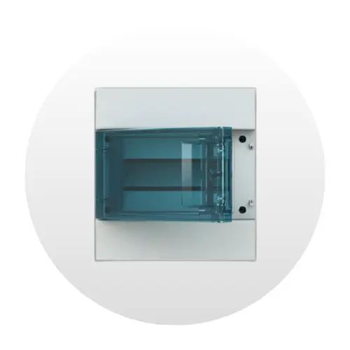 [P-07-00160-01] Gabinete Plástico 65P12X12 ABB 12 Espacios - IP65