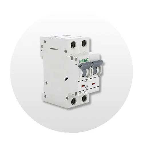 [P-07-00183-01] Interruptor Termomagnético FEEO, 25A - 400VAC - 2P, FE7-63