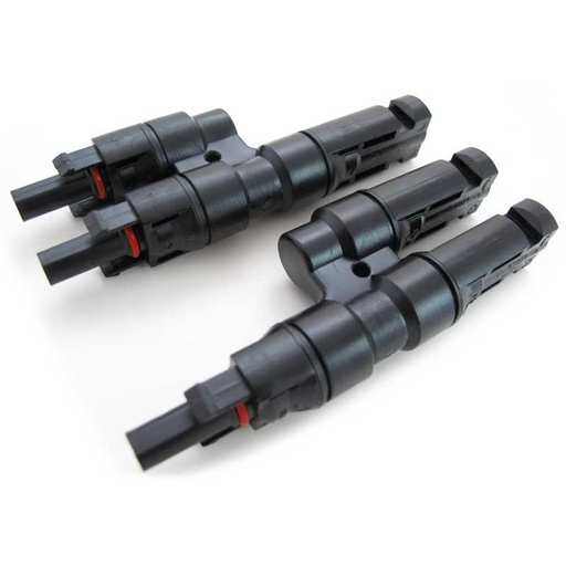[P-07-00188-01] Conector MC4 en T (1 Hembra/2 Macho)