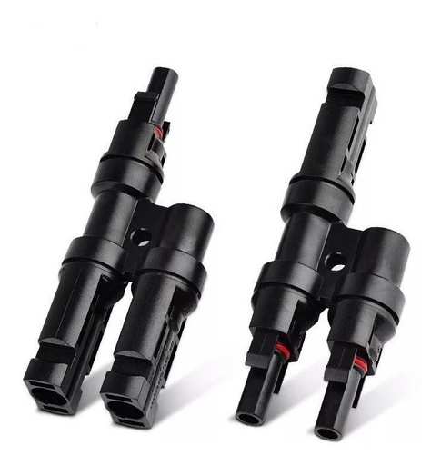 [P-07-00193-01] Conector MC4 en T (2 Hembra/1 Macho)
