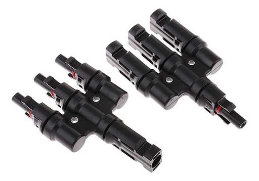 [P-07-00194-01] Conector MC4 en T (3 Hembra/1 Macho)