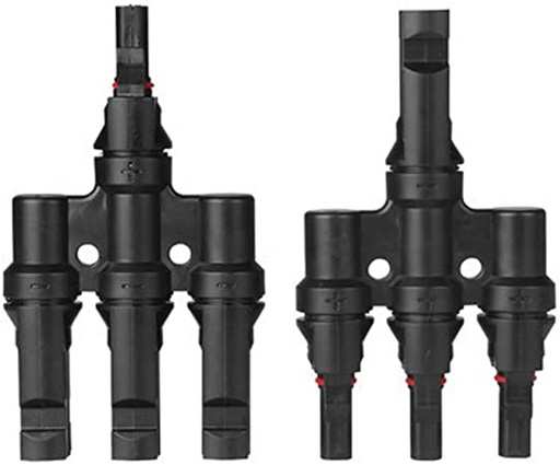 [P-07-00195-01] Conector MC4 en T (1 Hembra/3 Macho)
