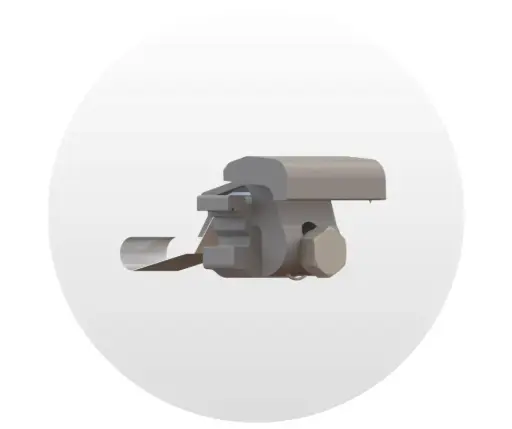 [P-06-00027-01] Abrazadera de Módulo Yeti Clamp 2.0, Set K2 Systems. NP: 4000050-B
