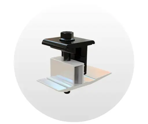 [P-06-00049-01] Abrazadera de Módulo METALX Mid Clamp Unirac. NP: ES10829
