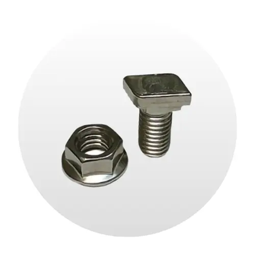 [P-06-00062-01] Tornillería T-Bolt & Nut 3/8'' x 1.2'' SS Unirac. NP: 009022S