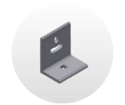 [P-06-00065-01] Accesorio de Anclaje Ascender TLT L-FOOT Mill W/HDW Unirac. NP: A1LF01M