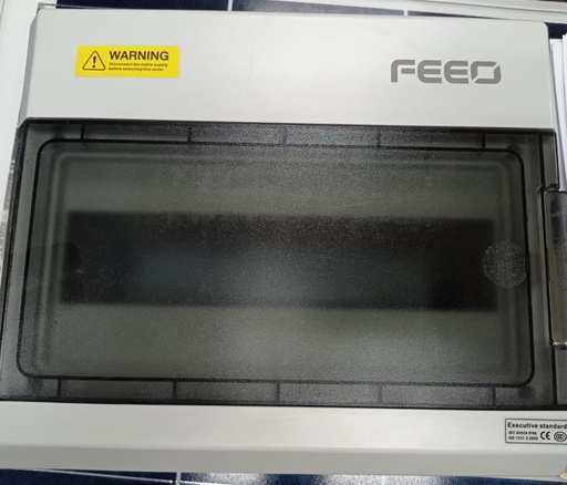 [P-07-00268-01] Gabinete marca FEEO IP66 para Riel Din 12 pastillas FHVB