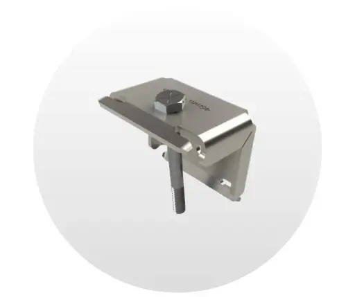 [P-06-00088-01] Abrazadera de Módulo RM5/DT EndClamp 46-50mm Unirac. NP: 310822