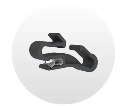 [P-06-00125-01] Accesorio de Cable K2 4 Wire Dragon Clip, Set K2 Systems. NP: 4000400