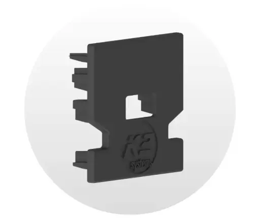 [P-06-00132-01] Accesorio Estético EndCap 44-X K2 Systems. NP: 4000176