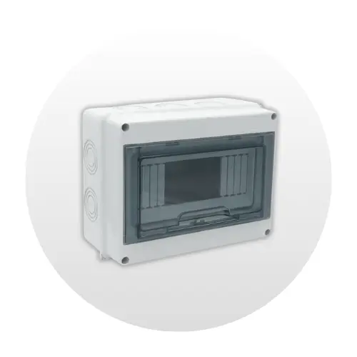 [P-07-00281-01] Gabinete Plástico CCD4-5S Argos 4 Espacios - IP65