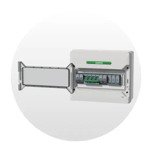 [P-07-00288-01] Caja Combinadora Plástica SHLX-PV2/1, Suntree - 2 IN / 1 OUT 