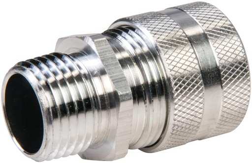 [P-01-00064-01] Conector glandula de aluminio Macho 1/2''