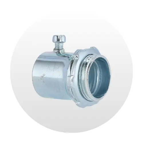 [P-02-00026-01] Conector de Acero Galvanizado Para Tubo EMT 3/4
